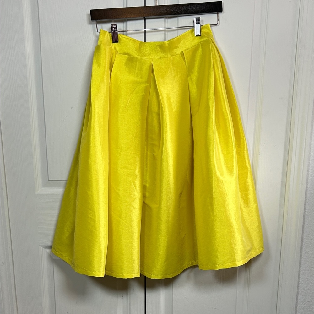 T&J Designs Bright Yellow Skirt